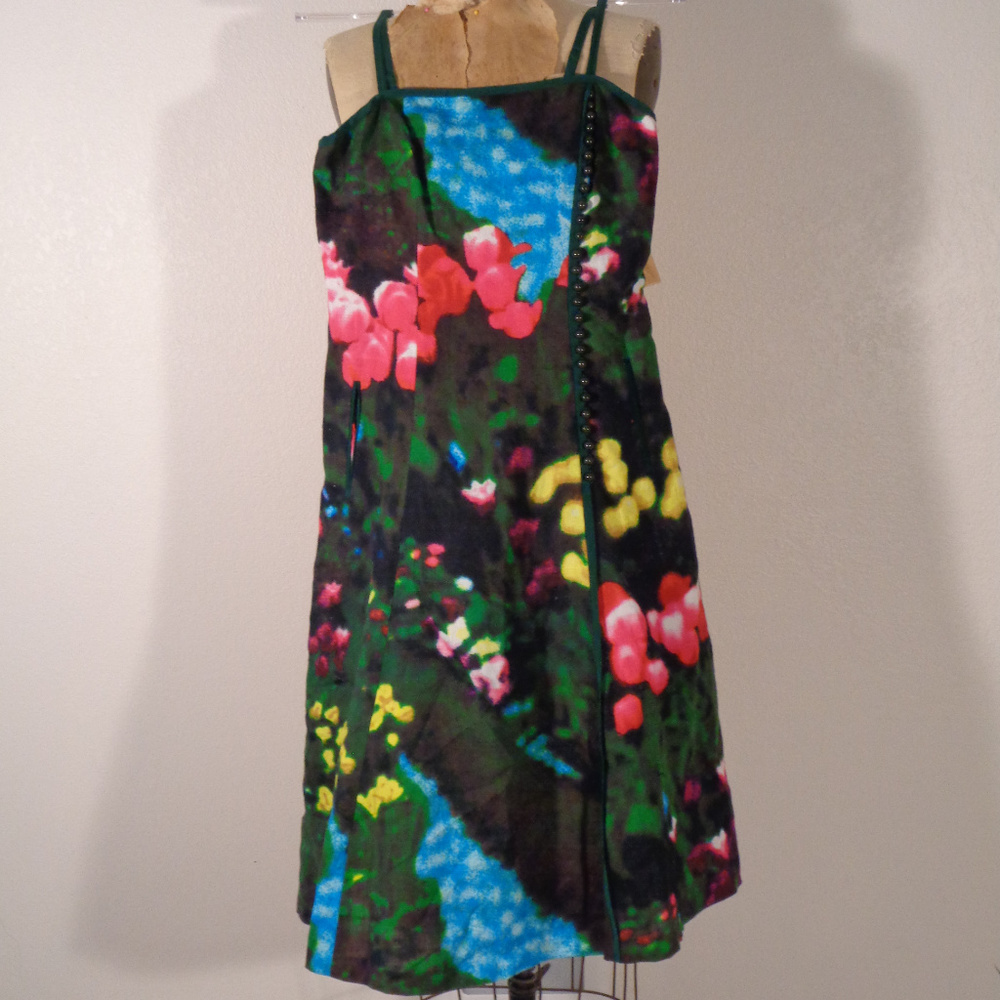 TRACY REESE FLORAL LINEN ALINE BEAUTY